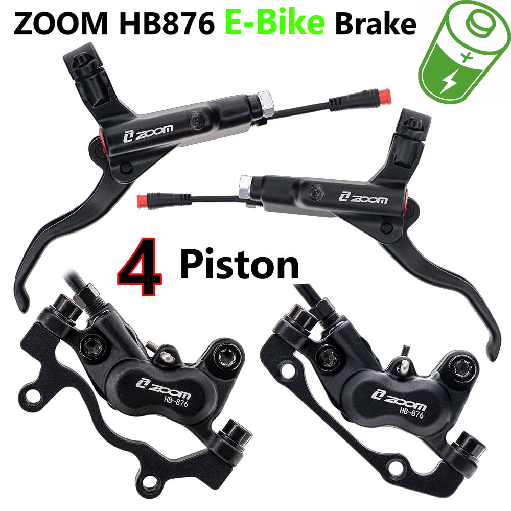 ZOOM HB-876E E-Bike 4-Piston H - đánh giá và giá Zoom Hydraulic Brake 4 Piston E-Scooter