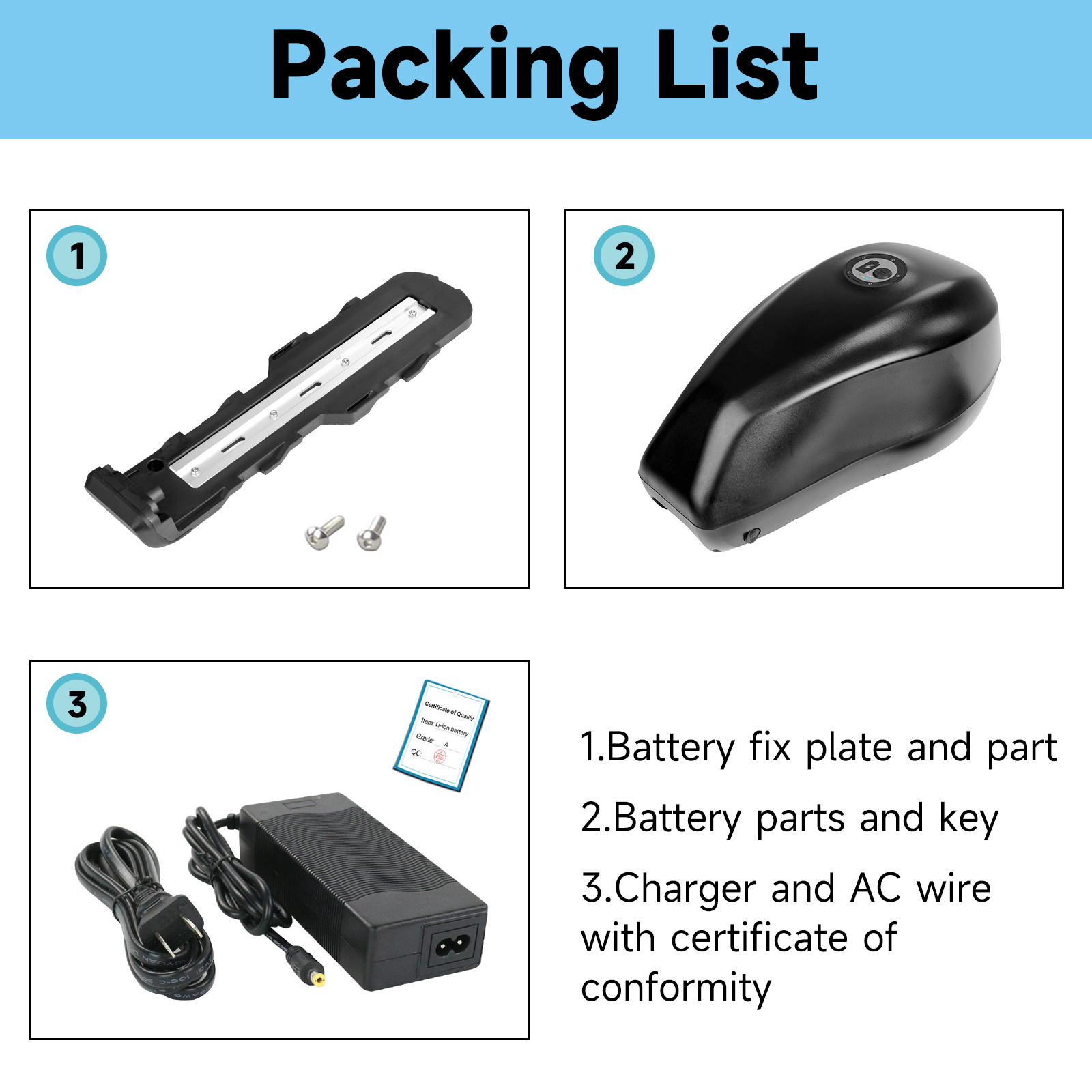 Downtube EBike Battery Tank 52 - đánh giá và giá 60V 30Ah 21700 Battery Pack