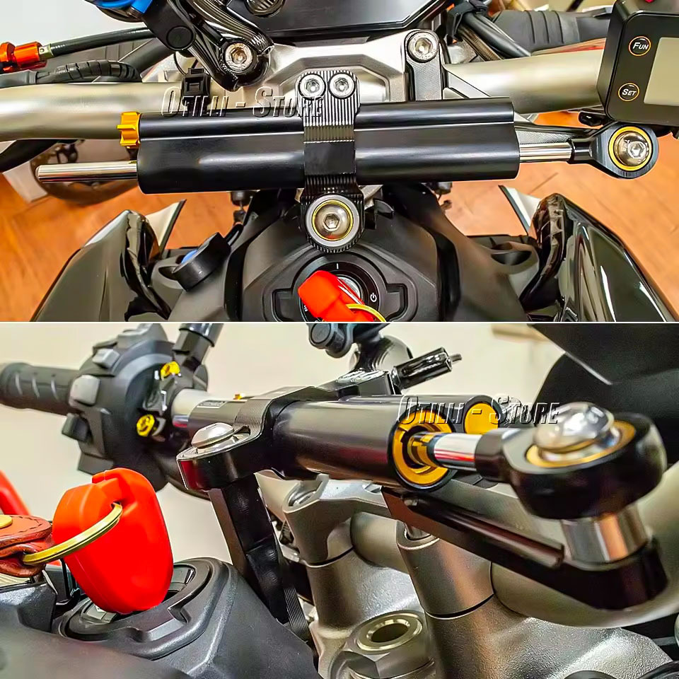 Steering Dampers for Honda CB1 - đánh giá và giá Steering Damper Stabilizer Kit Cnc