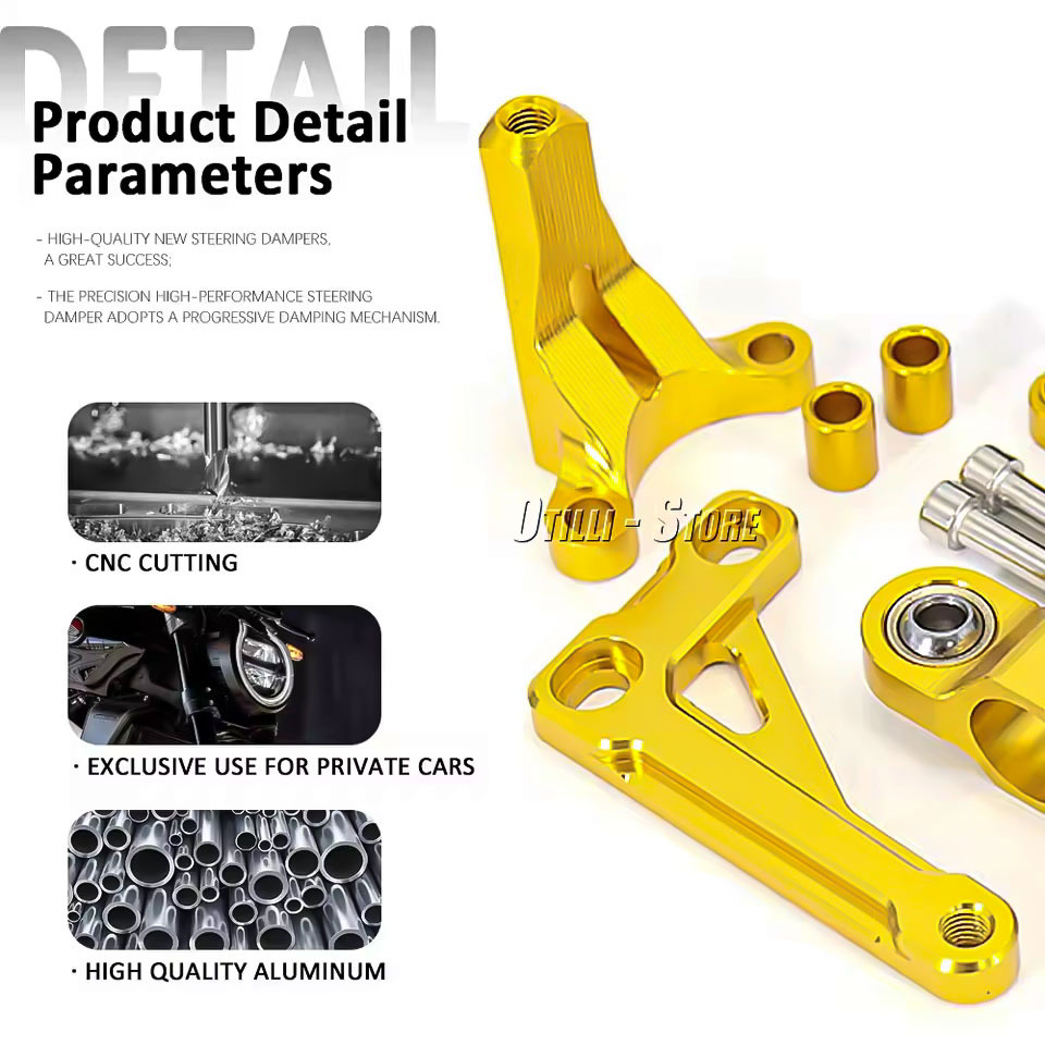 Steering Dampers for Honda CB1 - đánh giá và giá Steering Damper Stabilizer Kit Cnc