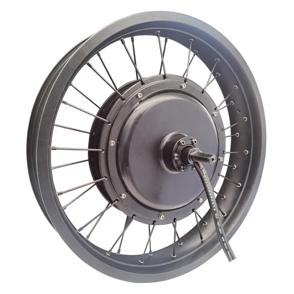 High Power 20 Inch Brushless G - đánh giá và giá 60V 5000W Brushless Hub Motor