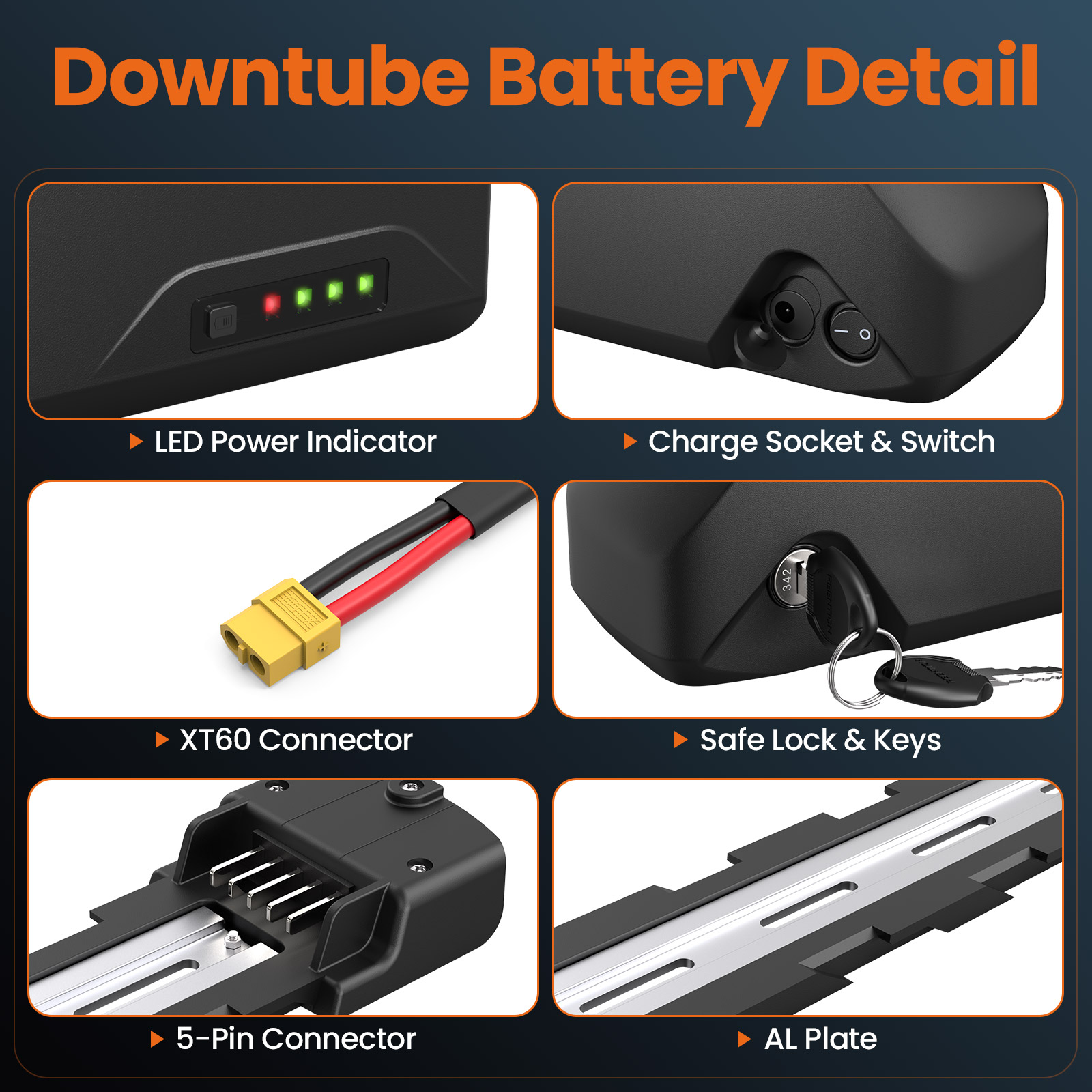 Polly Ebike Battery 48V 25AH 6 - đánh giá và giá 60V 30Ah 21700 Battery Pack