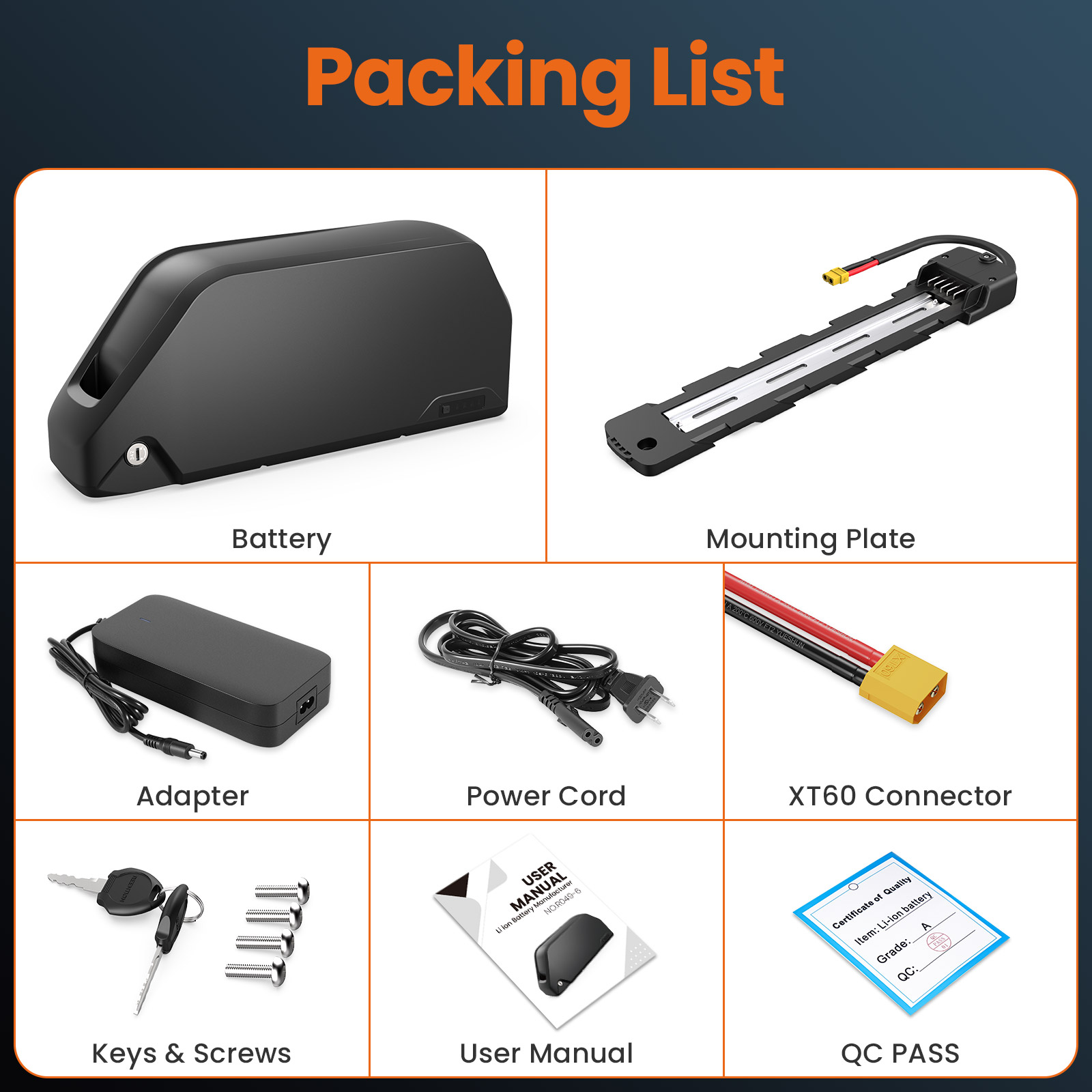 Polly Ebike Battery 48V 25AH 6 - đánh giá và giá 60V 30Ah 21700 Battery Pack
