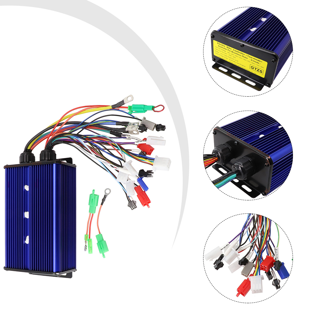 36V 48V 60V 72V 1800W Brushles - đánh giá và giá 72V 45A Dual Controller