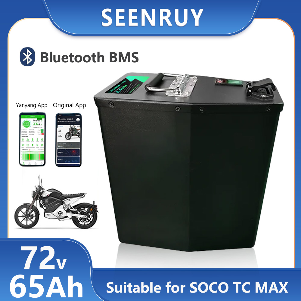 Seenruy Super SOCO Battery 72V - đánh giá và giá 72V 30Ah Lifepo4 Battery Pack