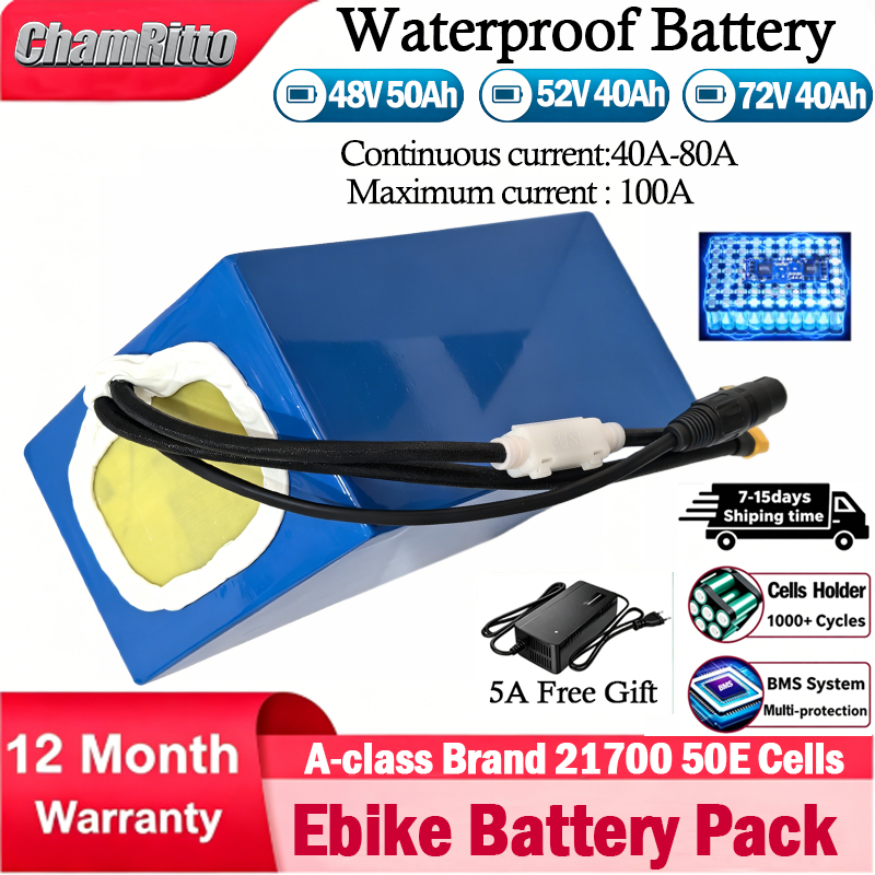 21700 E bike Scootoer Battery  - đánh giá và giá 60V 30Ah 21700 Battery Pack