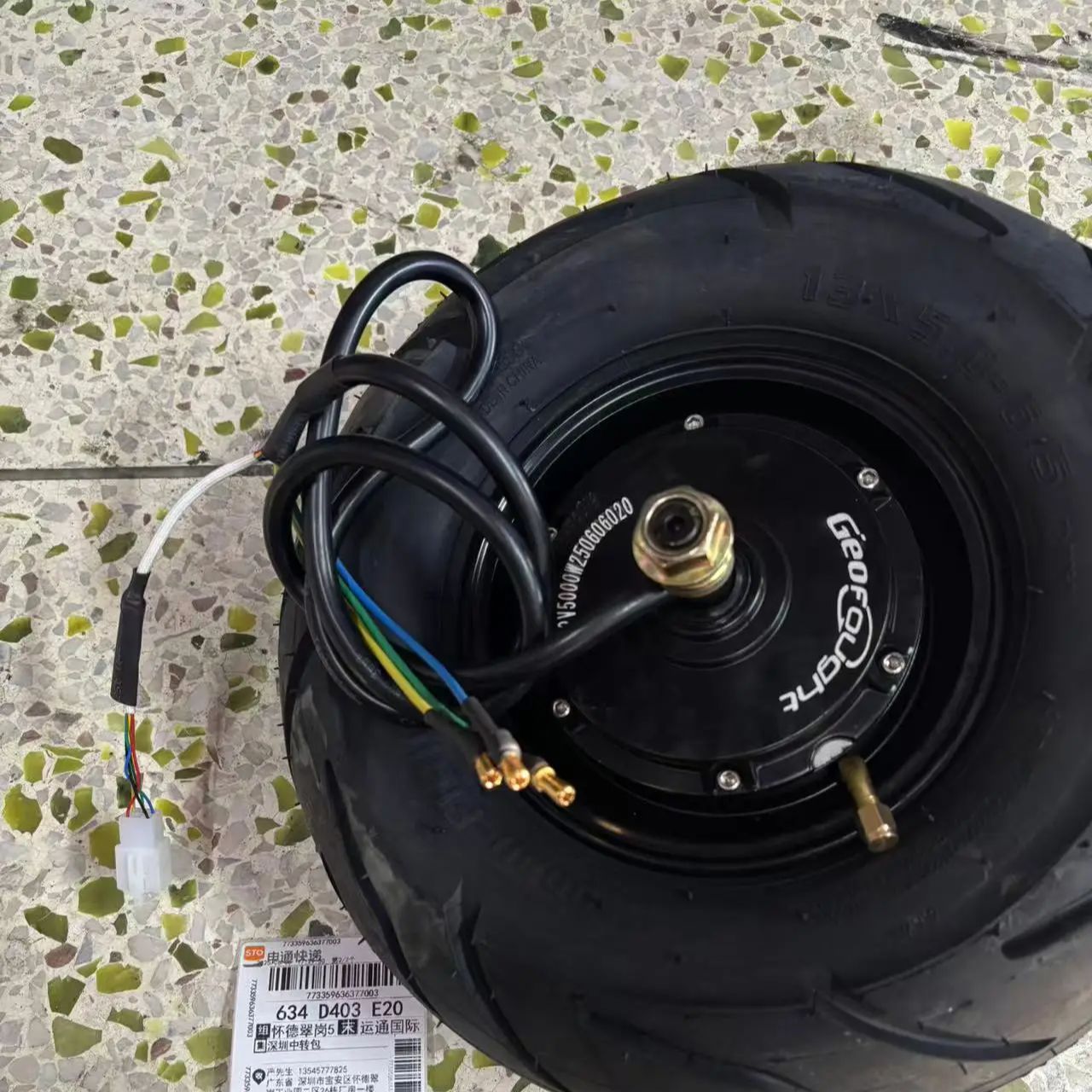 60V 72V 4000W 5000W JL Electri - đánh giá và giá 60V 5000W Brushless Hub Motor