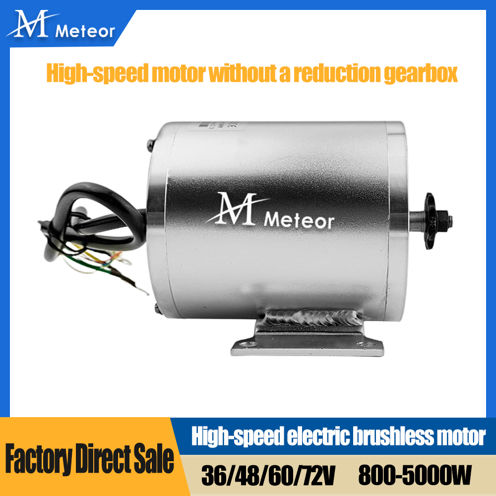 Meteor 800W 2000W 2500W 3000W  - đánh giá và giá 60V 5000W Brushless Hub Motor