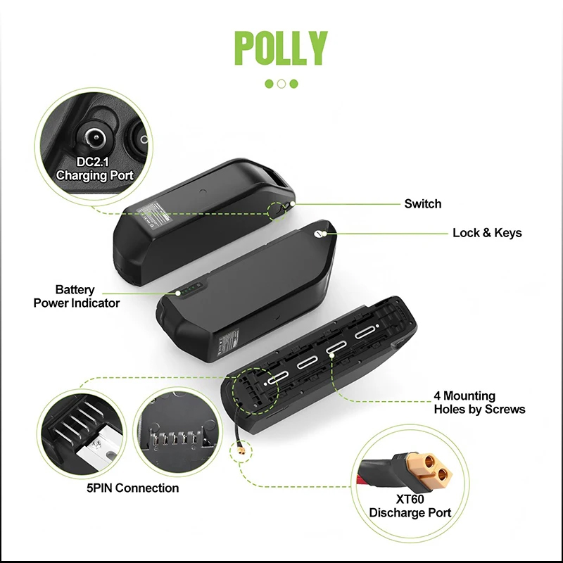52v50ah Hailong Polly 48V 60V  - đánh giá và giá 60V 30Ah 21700 Battery Pack