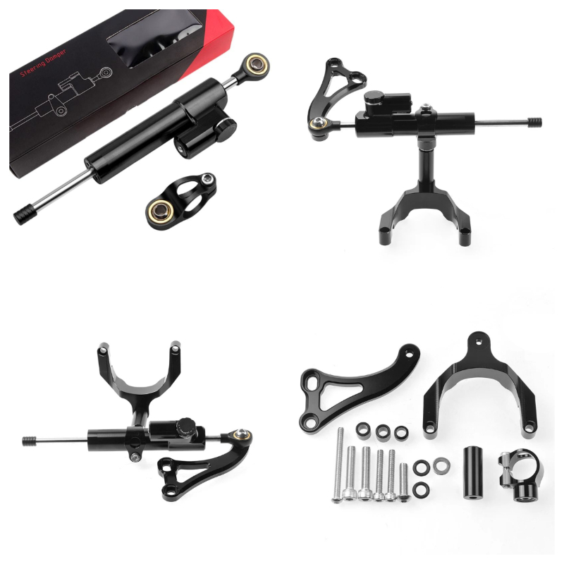 For GSXS750 GSX-S750 gsx-s750  - đánh giá và giá Steering Damper Stabilizer Kit Cnc