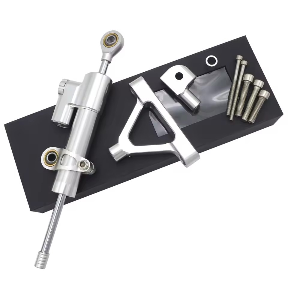 For Kawasaki ZX10R 04-05 Racin - đánh giá và giá Steering Damper Stabilizer Kit Cnc