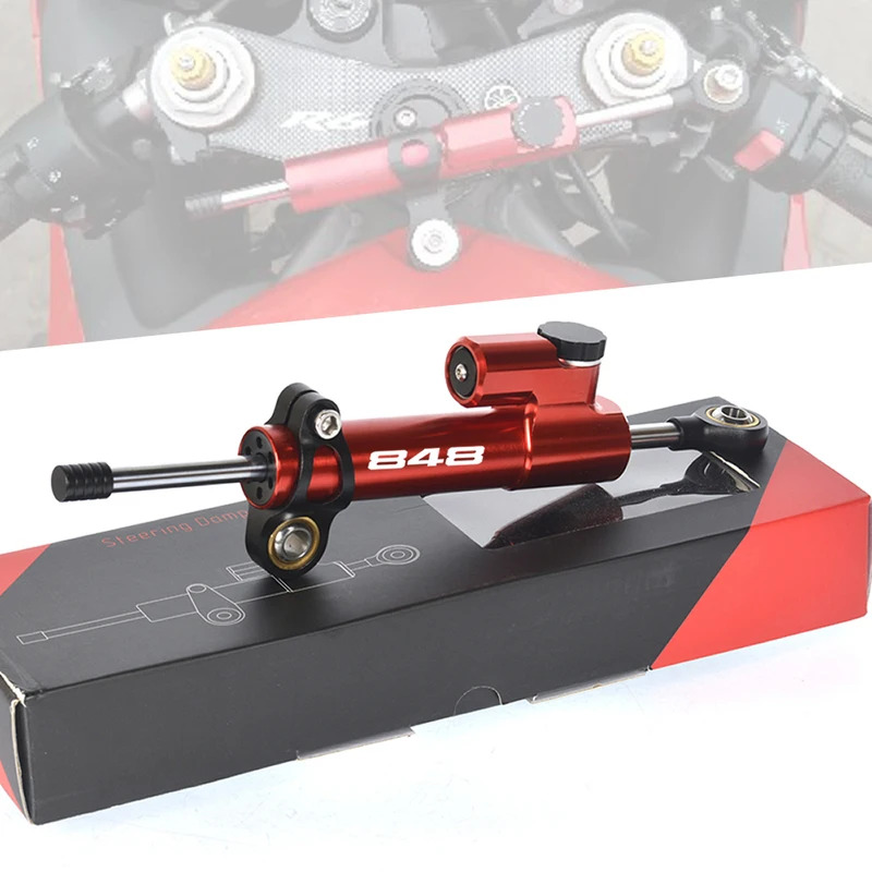 FOR DUCATI 848 2007-2013 2008  - đánh giá và giá Steering Damper Stabilizer Kit Cnc